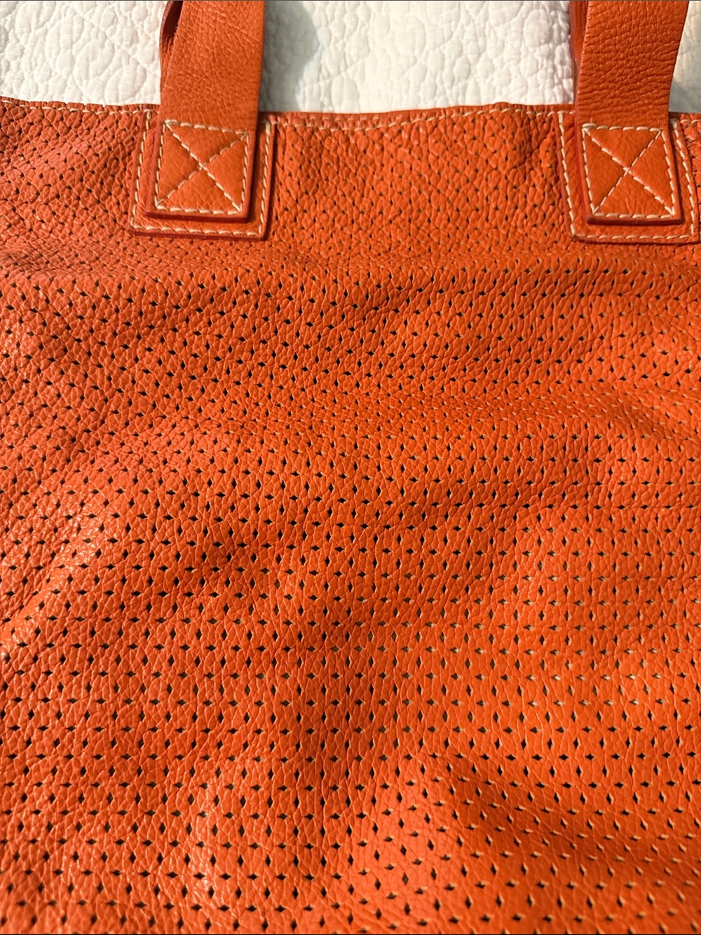 Beautiful Italian leather bag.  Super clean